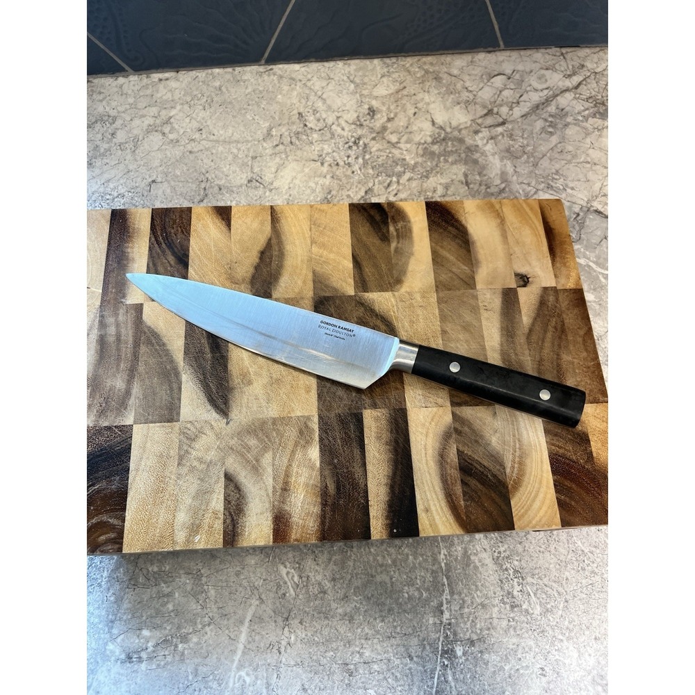 Gordon Ramsay Royal Doulton 8" Chef Knife Stainless Steel